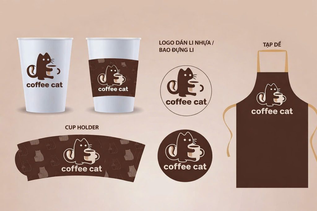 Cà phê coffee cat